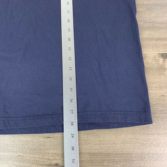 U.S. Navy T Shirt Size 2XL  United States Chief USA Navy Blue USN Semper Fortis - Picture 6 of 10